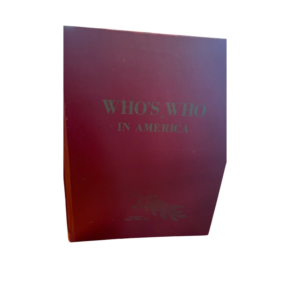 Whos Who In America 1966-1967‎ 100th Anniversary Edition Hardcover Book